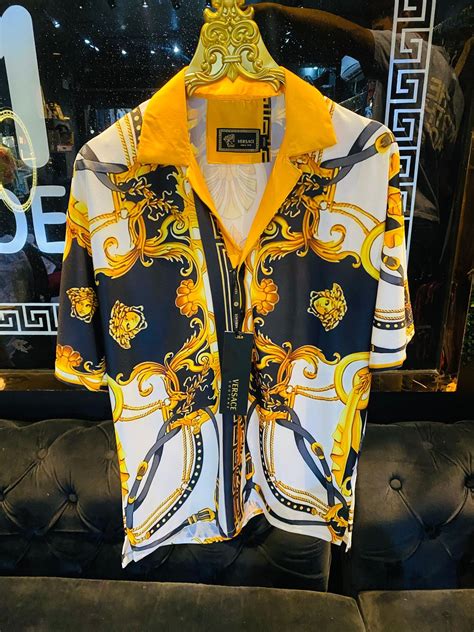 jersey versace hombre|Versace shirts for men.